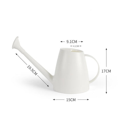 Home garden watering can, plastic garden long spout watering can, garden tools and supplies watering can