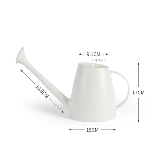 Home garden watering can, plastic garden long spout watering can, garden tools and supplies watering can