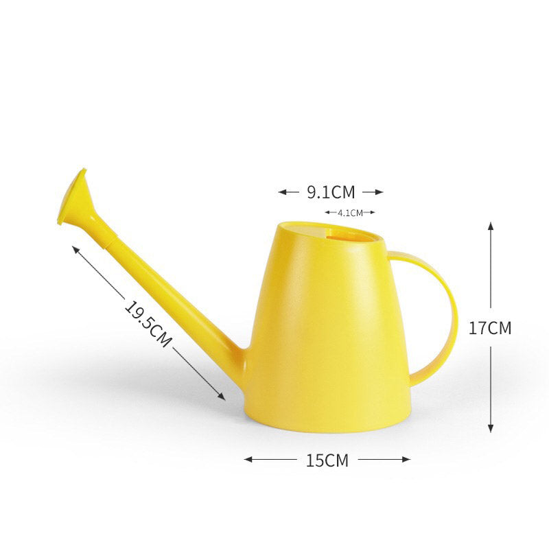 Home garden watering can, plastic garden long spout watering can, garden tools and supplies watering can