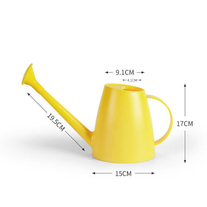 Home garden watering can, plastic garden long spout watering can, garden tools and supplies watering can