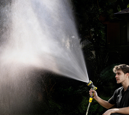 High-Pressure Garden Spray Gun – Ideal for Watering Plants, Washing Cars, and Vegetable Gardens (Hose Attachment)