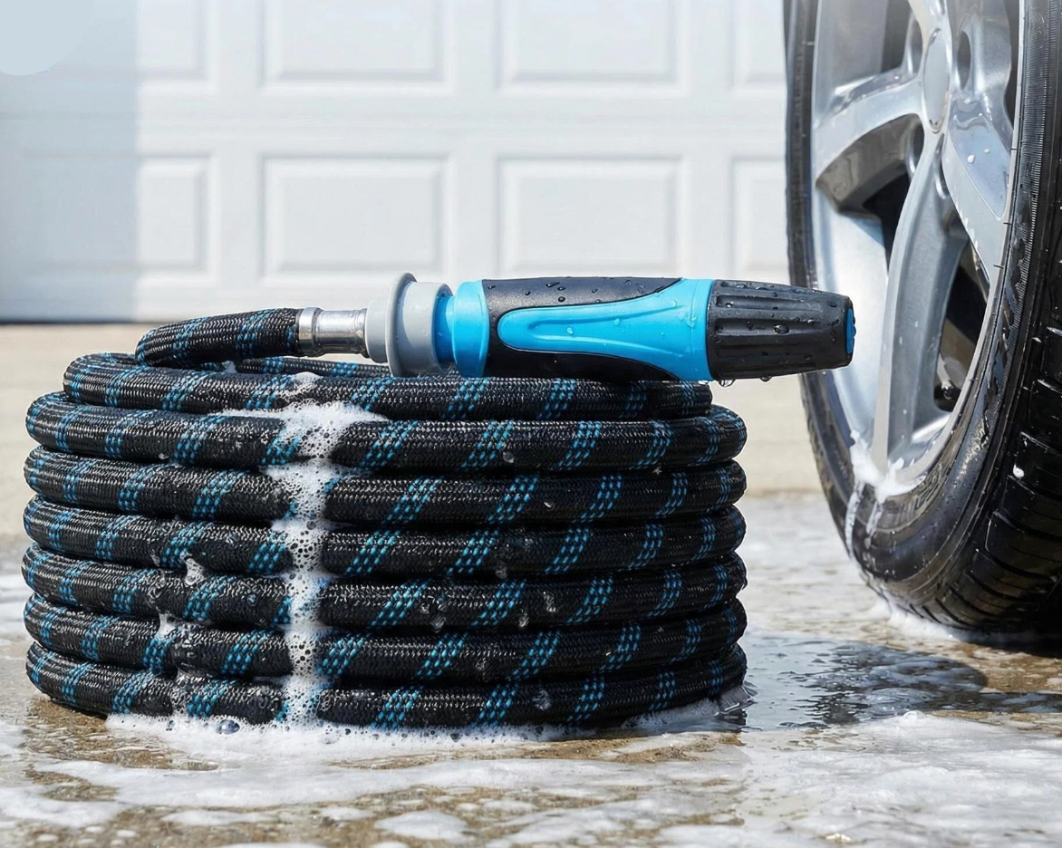 Watering gun for watering flowers and vegetables, household water hose, sprinkler head for rinsing gardens