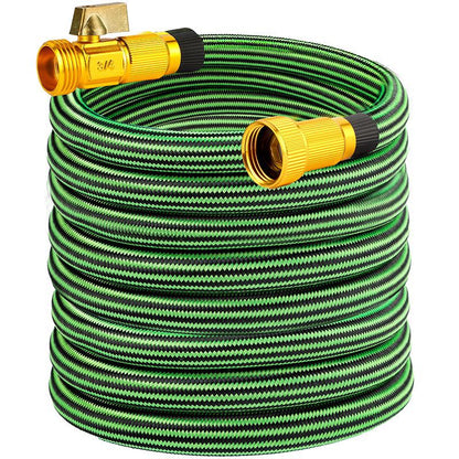 Braided garden hoses, high-pressure water guns, landscaping irrigation, car washing, and flower watering