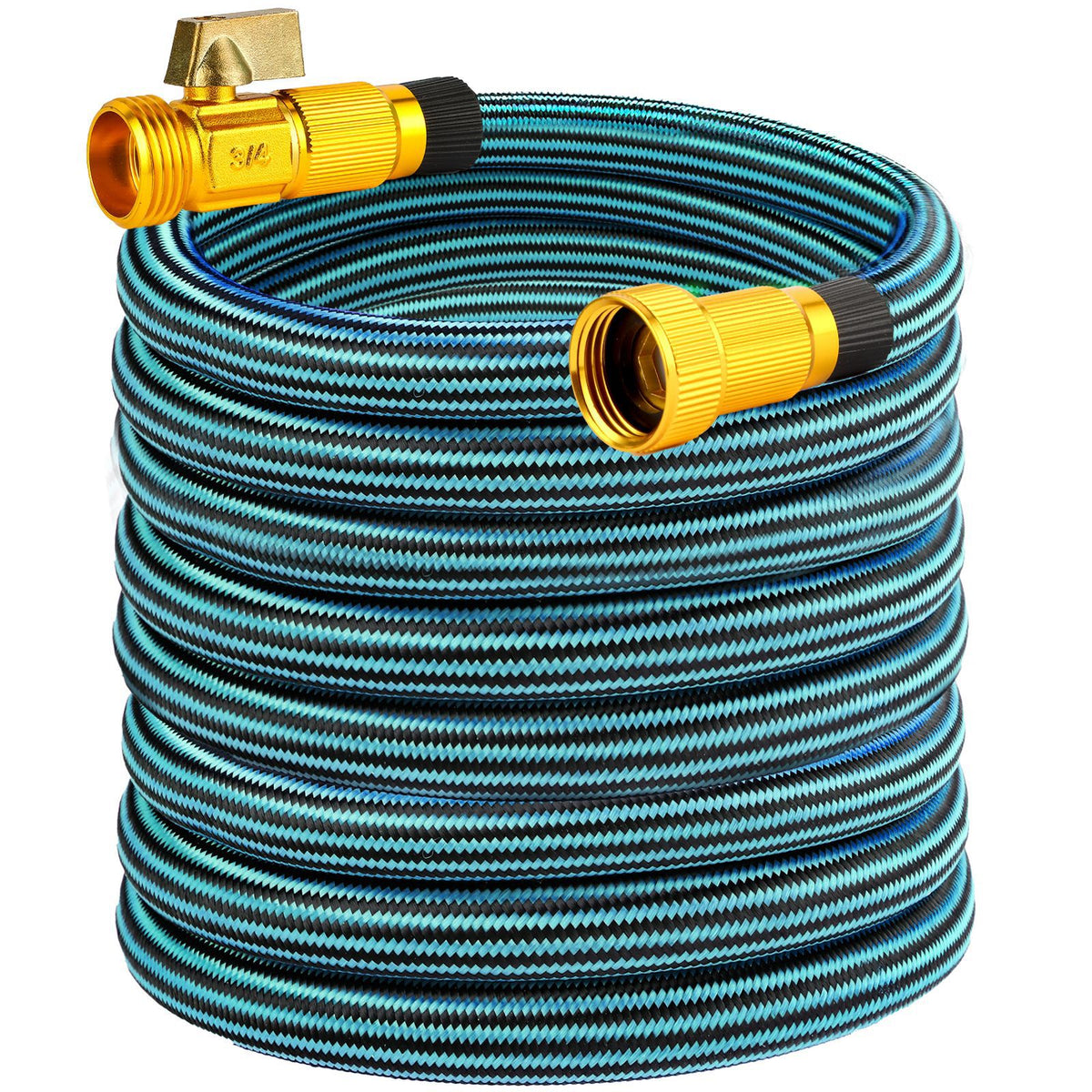 Braided garden hoses, high-pressure water guns, landscaping irrigation, car washing, and flower watering