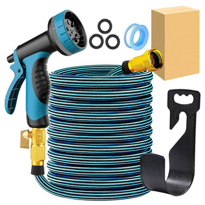 Braided garden hoses, high-pressure water guns, landscaping irrigation, car washing, and flower watering