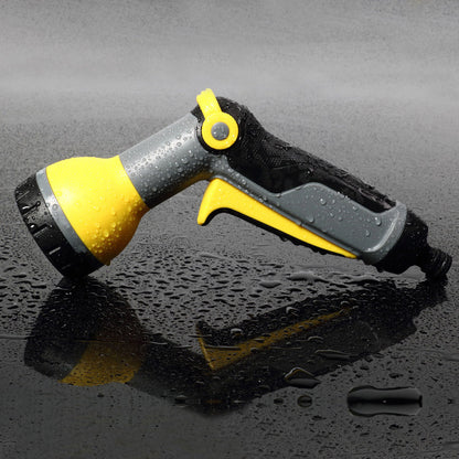 High-pressure water gun, home garden watering tool, water hose, 9-function water gun