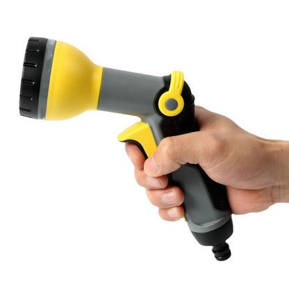 High-pressure water gun, home garden watering tool, water hose, 9-function water gun