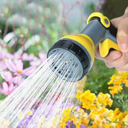 High-pressure water gun, home garden watering tool, water hose, 9-function water gun