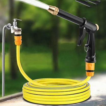 High-pressure water gun nozzle, booster water faucet, household water hose for rinsing yards and balconies, and watering plants