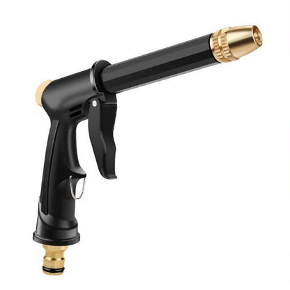 High-pressure water gun nozzle, booster water faucet, household water hose for rinsing yards and balconies, and watering plants