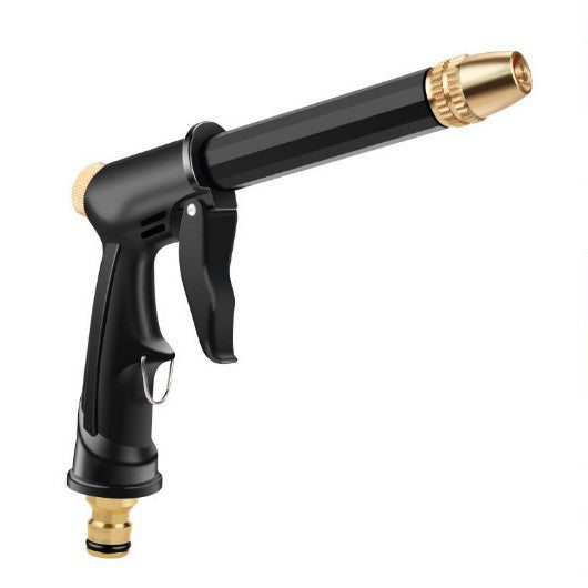 High-pressure water gun nozzle, booster water faucet, household water hose for rinsing yards and balconies, and watering plants