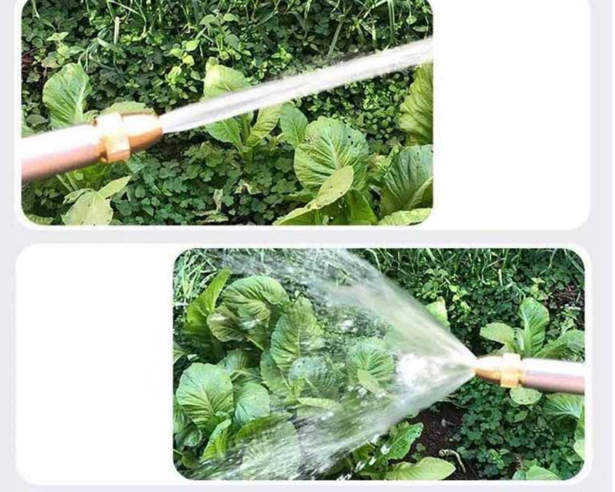 High-pressure water gun nozzle, booster water faucet, household water hose for rinsing yards and balconies, and watering plants