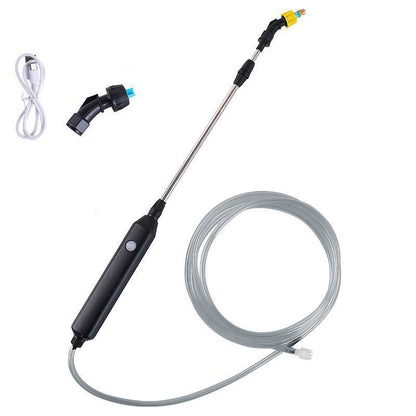 Rechargeable electric spray gun for watering flowers, spraying water, disinfecting, watering, household gardening water gun