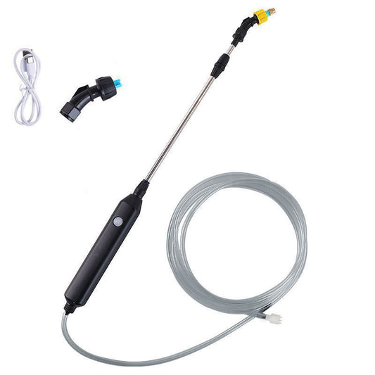 Rechargeable electric spray gun for watering flowers, spraying water, disinfecting, watering, household gardening water gun