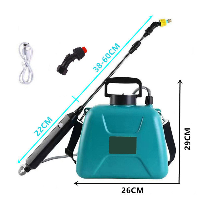 5L Electric Spray Gun, Shoulder-mounted Electric Water Sprayer for Home Use, Gardening, and Watering