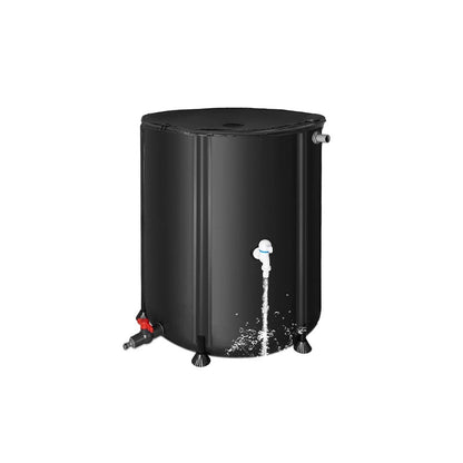 Outdoor rainwater collection tank ¨C foldable, portable, multi-functional rainwater harvesting container