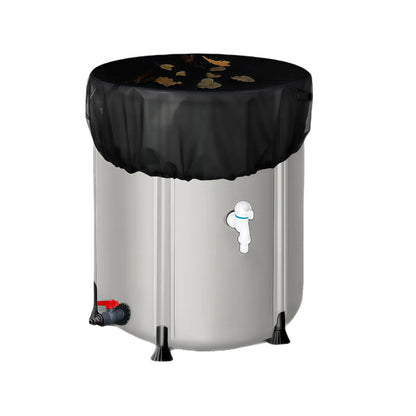 Upgraded anti-clogging sealing mesh ¨C foldable outdoor rainwater collection bucket
