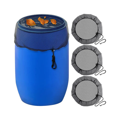 Outdoor rainwater collection cover ¨C Rainwater collection bucket cover; Rainwater filtration and mosquito/leaf filter mesh cover