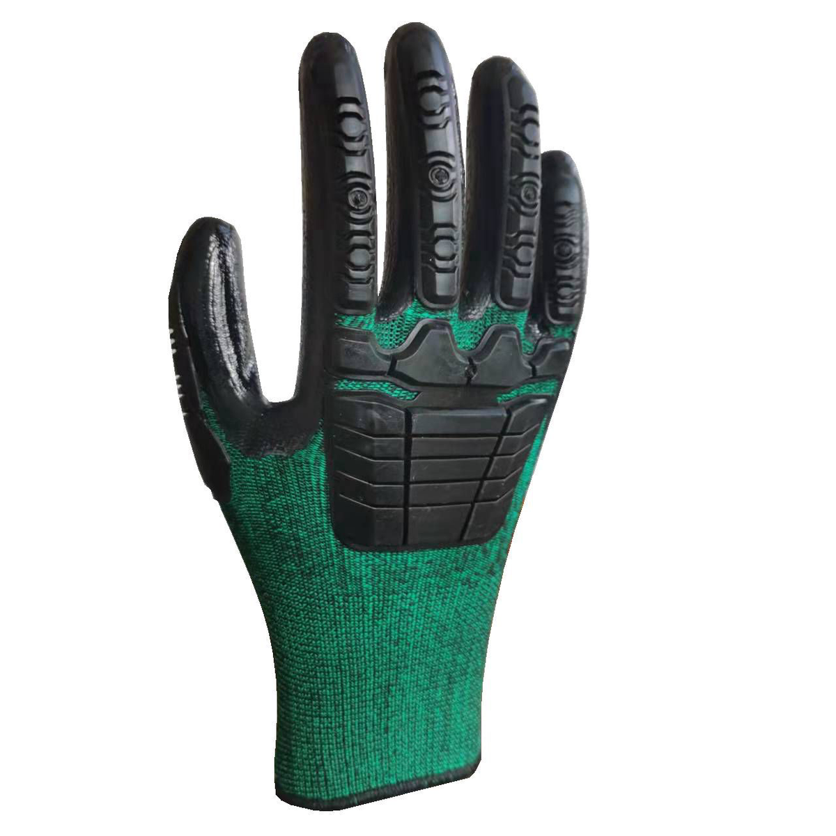 Anti-Impact Cut-Resistant Work Gloves, Anti-Slip Wear-Resistant Riding Protection Multi-Purpose Safety Gloves