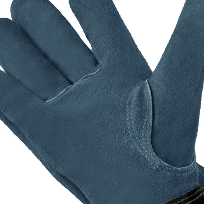 Cowhide Long-Length Heat-Resistant Gardening Gloves, Outdoor Floral Arrangement & Vegetable Planting Garden Gloves, Cut-Resistant Work Gloves