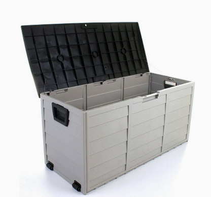 Outdoor tool shed, storage room, courtyard garden, open-air balcony, miscellaneous items storage, toolbox, waterproof and moisture-proof storage container