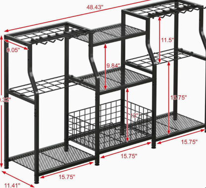 Garden Tool Storage Rack