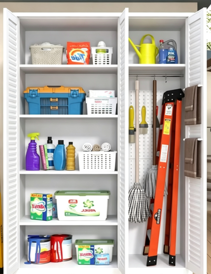 Outdoor Garden Waterproof & UV-Resistant Storage Cabinet
