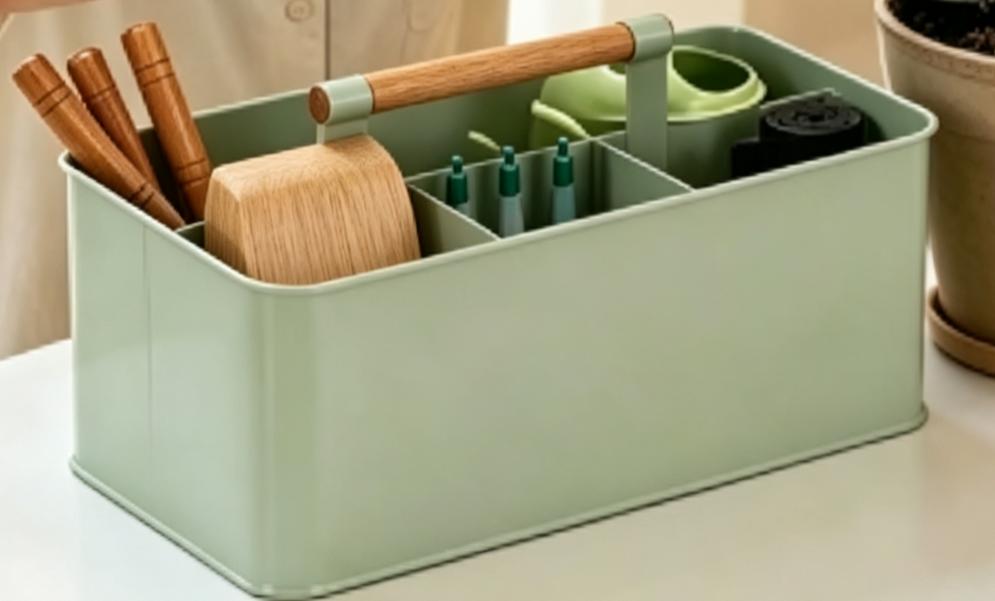 Gardening Storage Basket & Home Flower Planting Tool Box