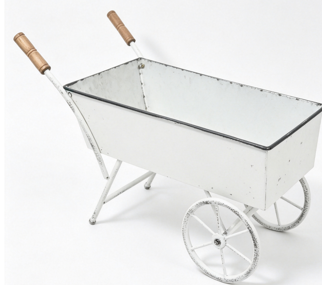 Wrought Iron Design Utility Cart