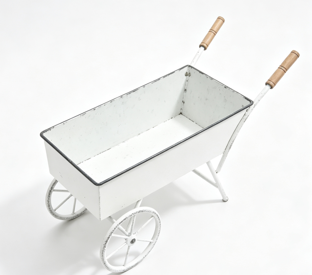 Wrought Iron Design Utility Cart