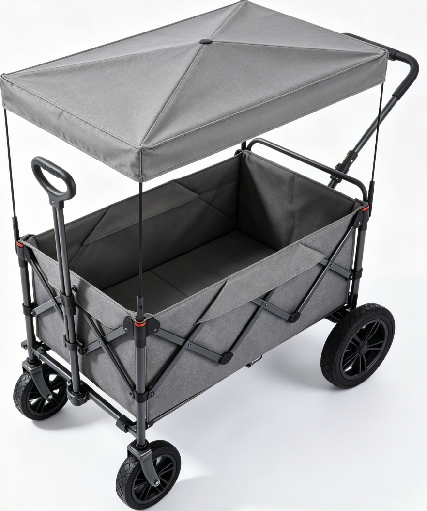 Large Capacity Foldable Garden Cart