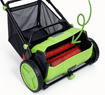 Push Leaf Collection Cart