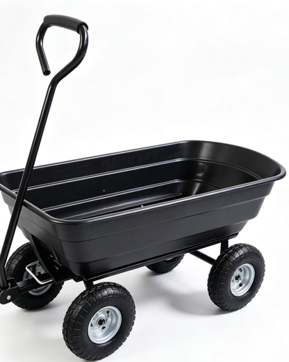 Garden Cargo Cart & Towable Utility Trailer