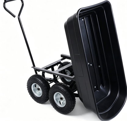Garden Cargo Cart & Towable Utility Trailer
