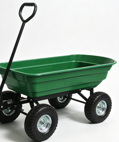 Garden Cargo Cart & Towable Utility Trailer