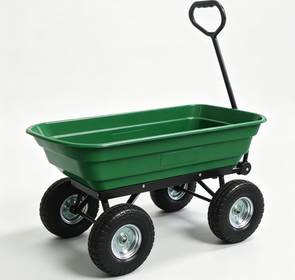 Garden Cargo Cart & Towable Utility Trailer