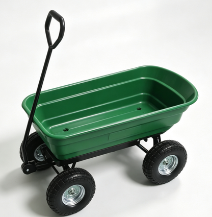 Garden Cargo Cart & Towable Utility Trailer