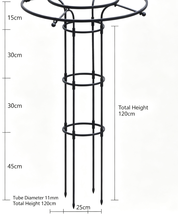 Umbrella-Shaped Plant Support / Umbrella Trellis