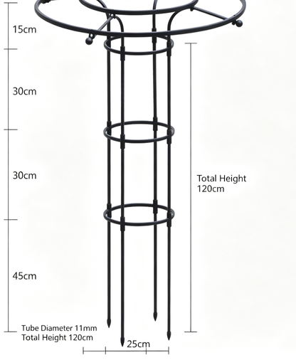 Umbrella-Shaped Plant Support / Umbrella Trellis
