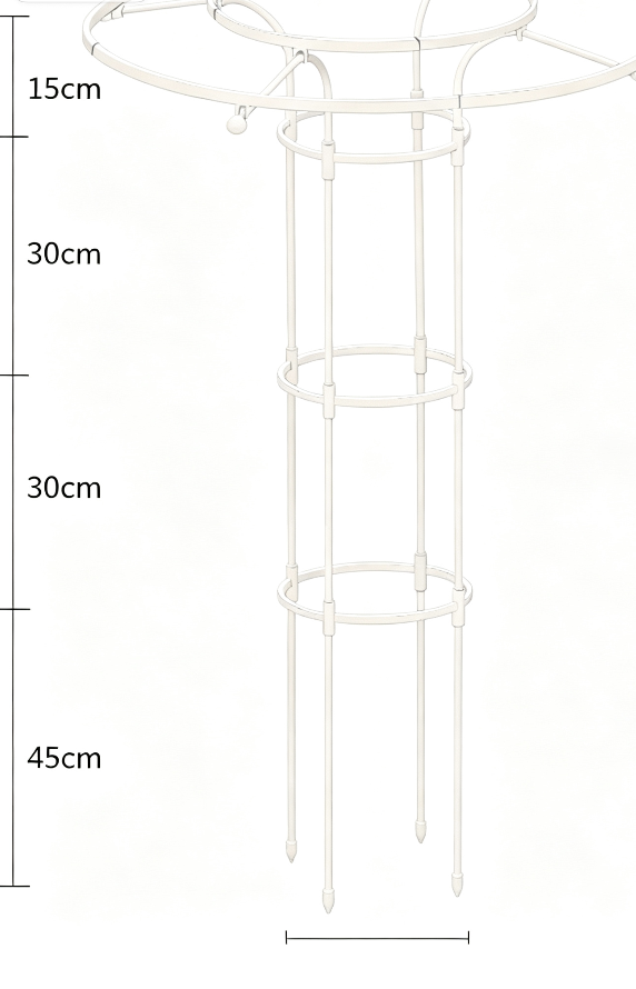 Umbrella-Shaped Plant Support / Umbrella Trellis