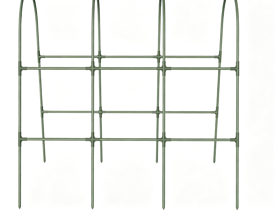 Assembled cucumber trellis ¨C climbing plant support pole ¨C outdoor garden climbing frame