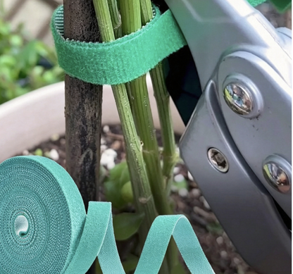 Plant Support Ties with Hook and Loop Fastener