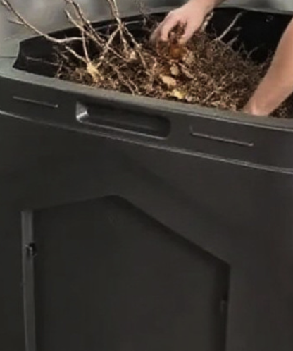 Aerobic Fertilizer Bin, Leaf & Weed Plastic Compost Bin, Nutrient Soil Fermentation Box